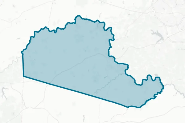 County of Amelia — detail map