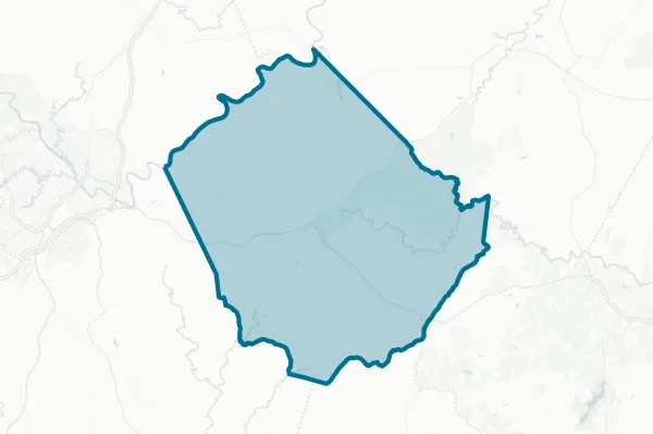 County of Appomattox — detail map