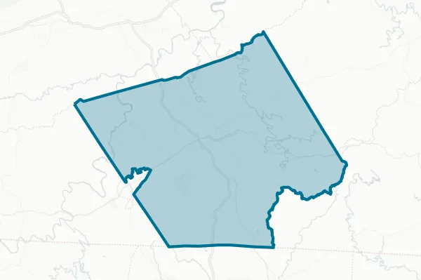 County of Carroll — detail map