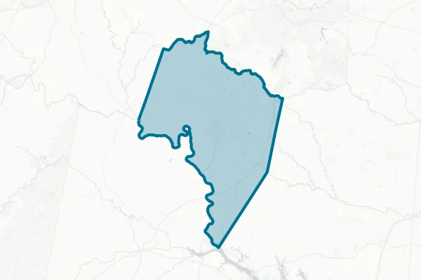 County of Charlotte — detail map