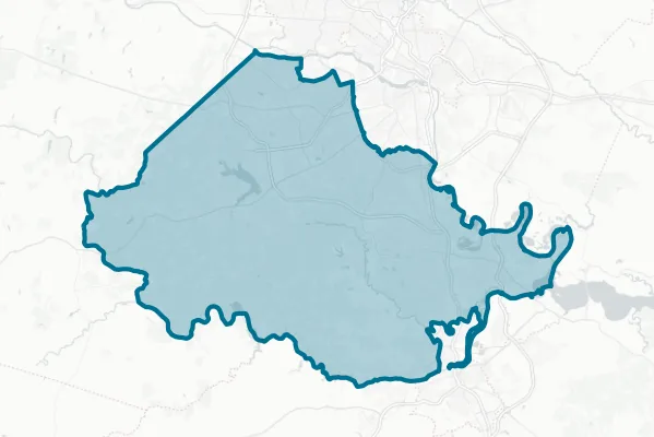 Chesterfield County — detail map