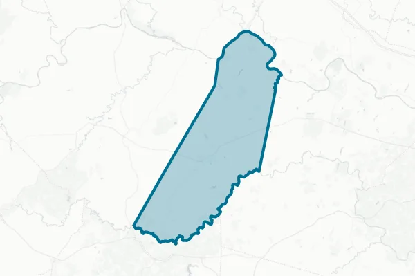 County of Cumberland — detail map