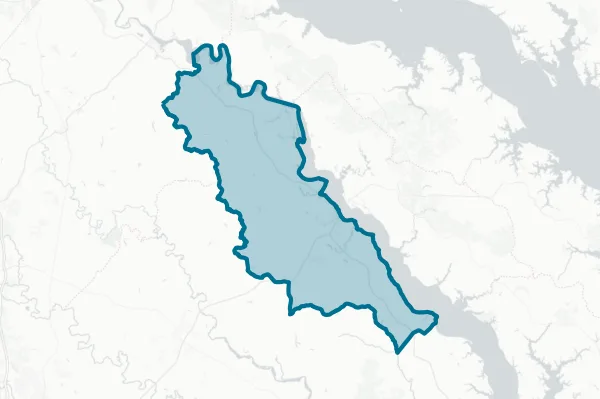 County of Essex — detail map