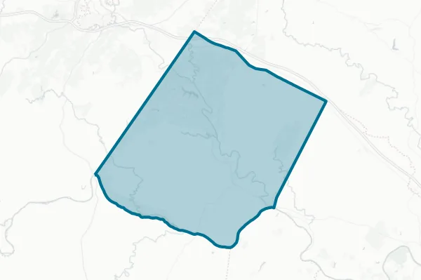 County of Fluvanna — detail map