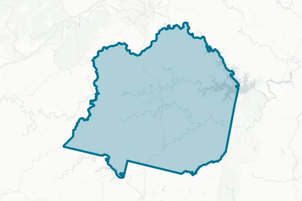 County of Franklin — detail map