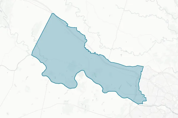 County of Goochland — detail map