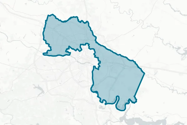 County of Henrico — detail map