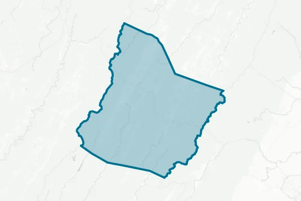 County of Highland — detail map
