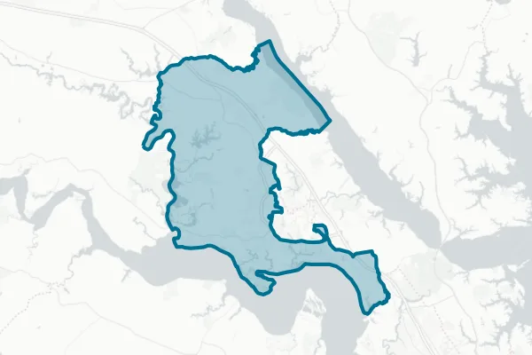 James City County — detail map