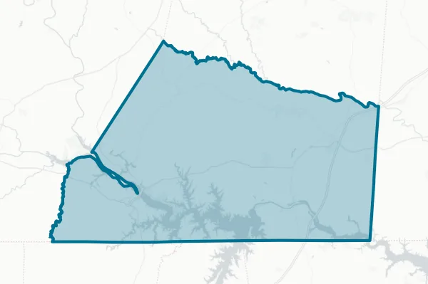 County of Mecklenburg — detail map