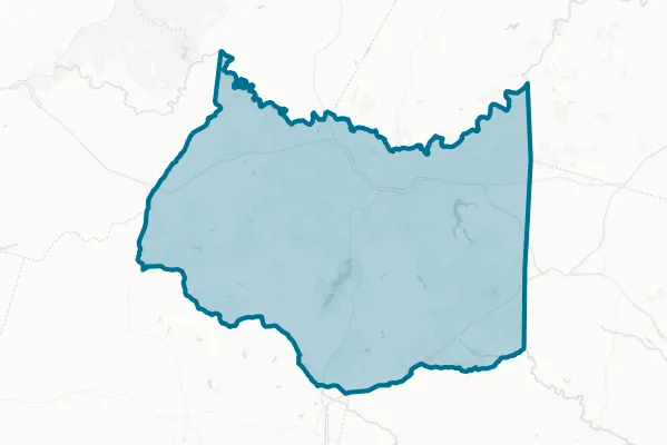 County of Prince Edward — detail map
