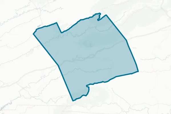 County of Smyth — detail map