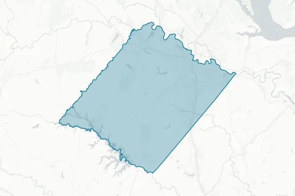 County of Spotsylvania — detail map