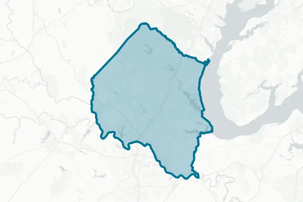 Stafford County — detail map