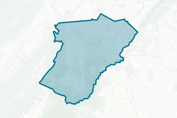 County of Warren — detail map