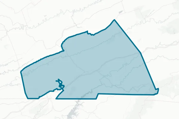 County of Washington — detail map