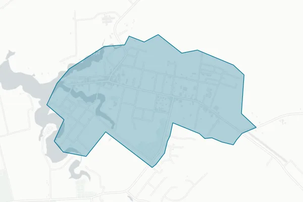 Town of Onancock — detail map