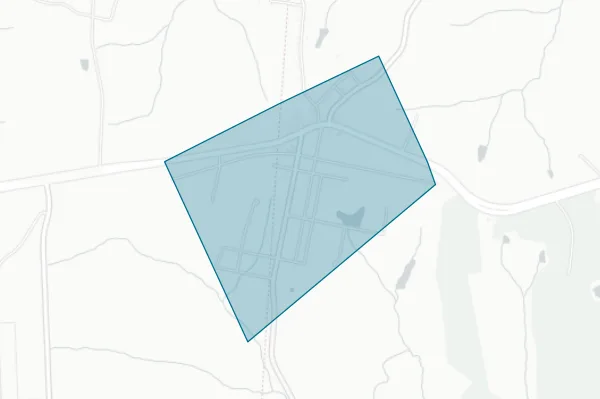 Town of Brodnax — detail map