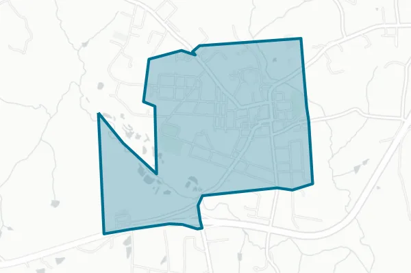 Town of Lawrenceville — detail map