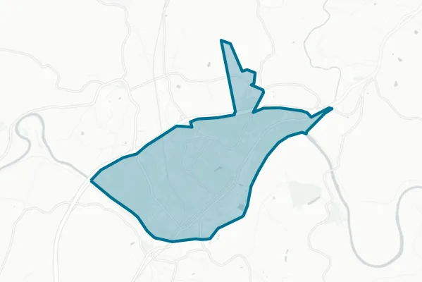 Town of Altavista — detail map