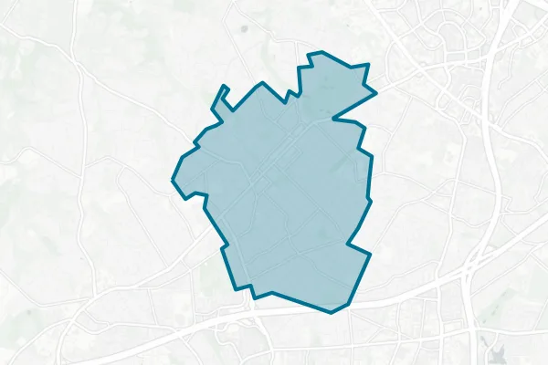 Town of Vienna — detail map