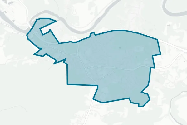 Town of Pearisburg — detail map
