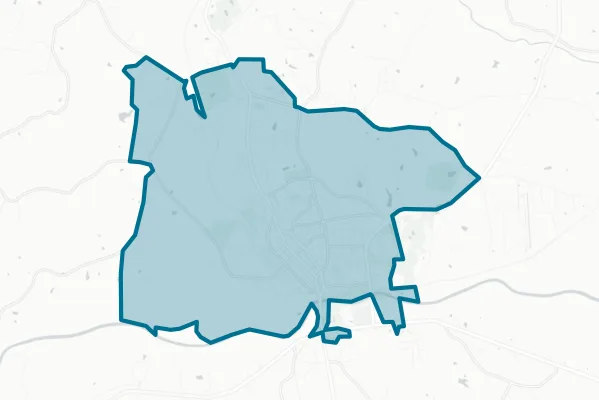 Town of South Boston — detail map