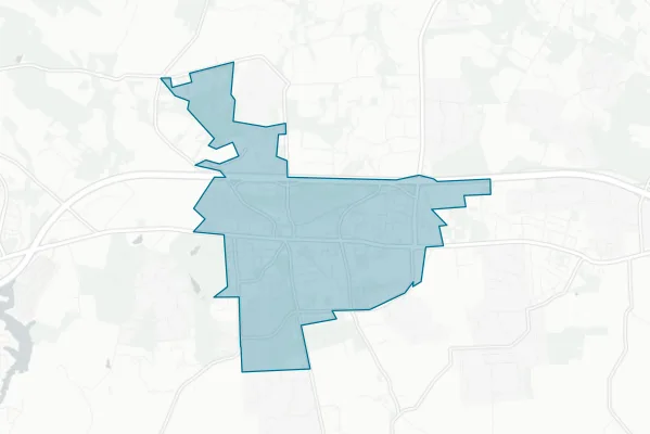 Town of Purcellville — detail map