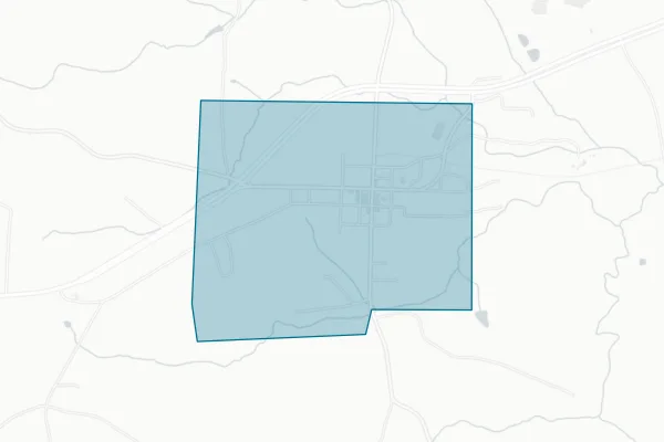 Town of Boydton — detail map
