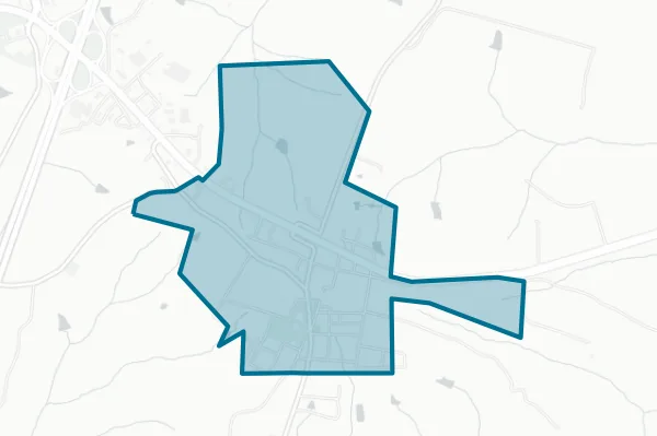 Town of Lacrosse — detail map