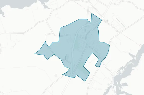 Town of Exmore — detail map