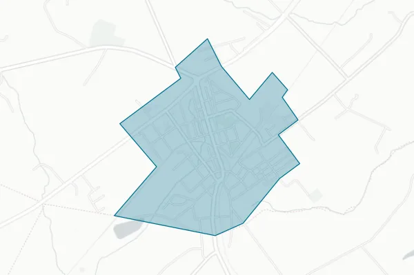 Town of Gordonsville — detail map