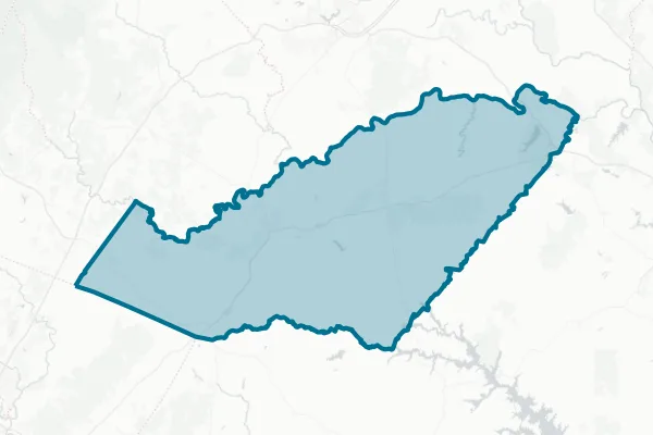 County of Orange — detail map