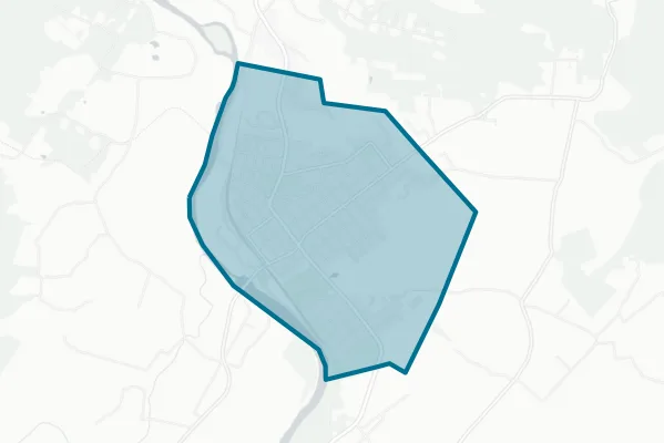 Town of Shenandoah — detail map