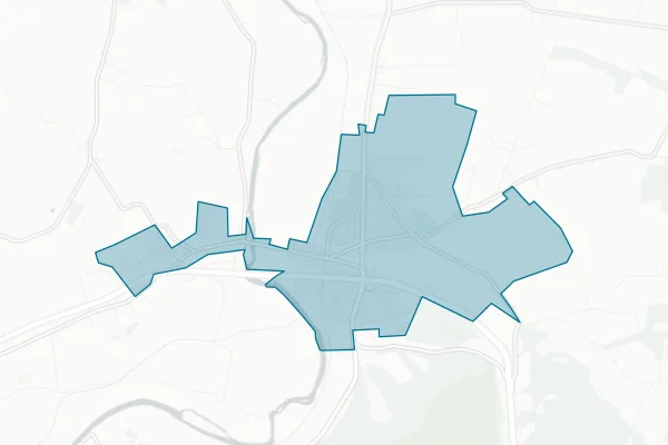 Town of Elkton — detail map