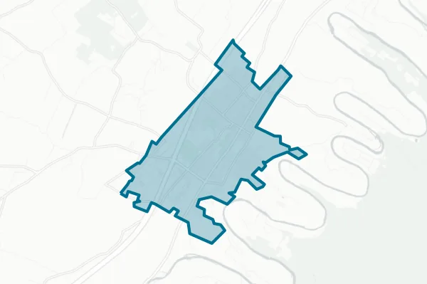 Town of Woodstock — detail map