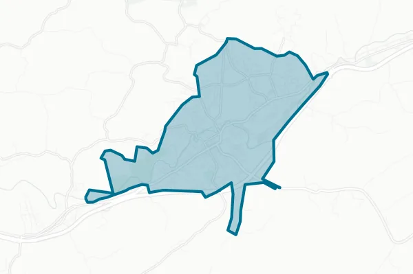 Town of Marion — detail map