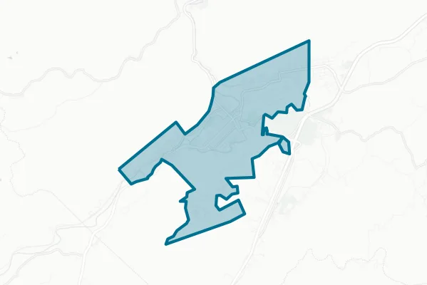 Town of Big Stone Gap — detail map