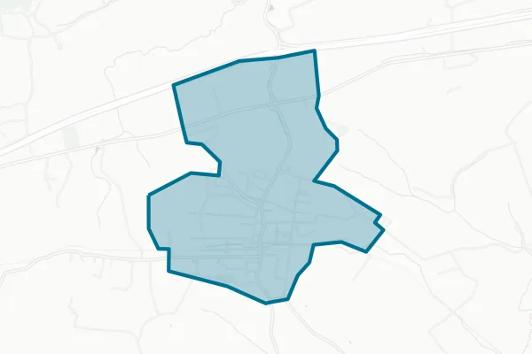 Town of Rural Retreat — detail map