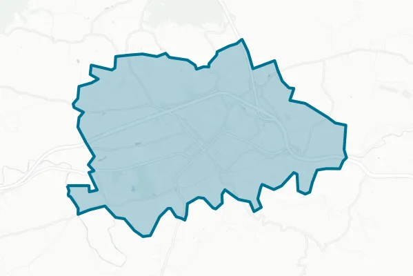 Town of Wytheville — detail map