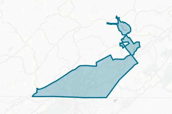 City of Bristol — detail map