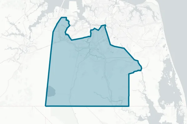 City of Chesapeake — detail map