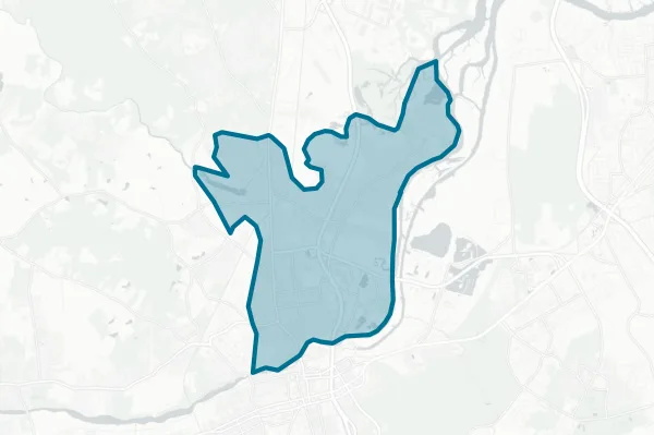 City of Colonial Heights — detail map
