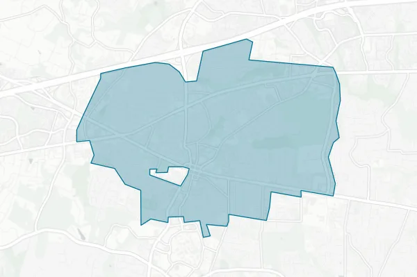 City of Fairfax — detail map