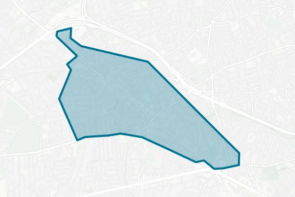 City of Falls Church — detail map