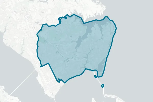 City of Hampton — detail map