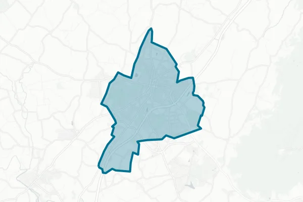 City of Harrisonburg — detail map