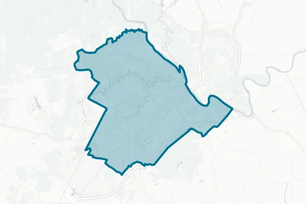 City of Lynchburg — detail map