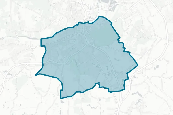 City of Petersburg — detail map