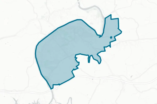 City of Radford — detail map